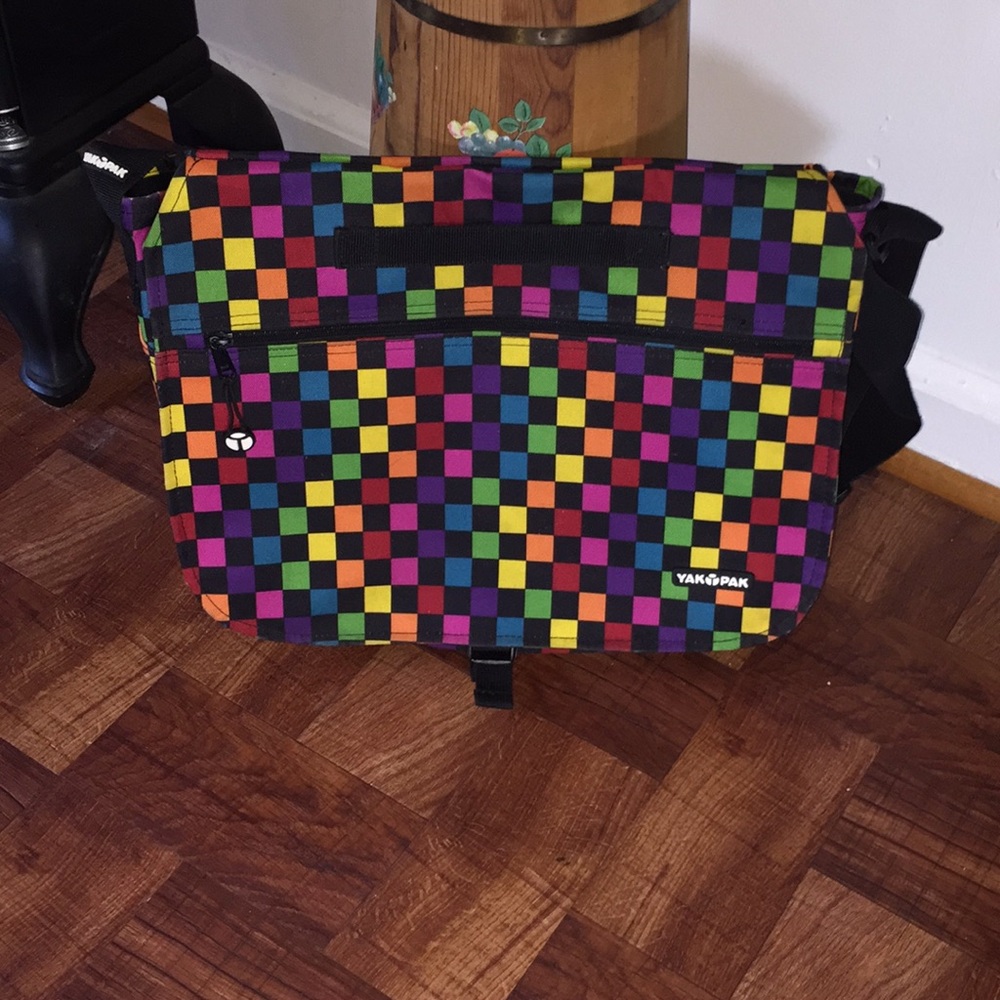 Checkerboard backpack